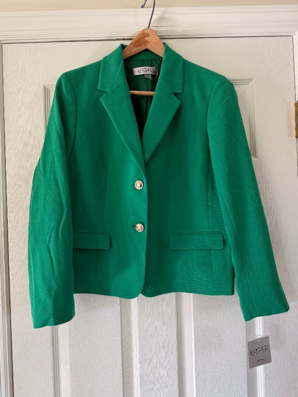BRAND NEW Women's Kasper Green Blazer Size 10P